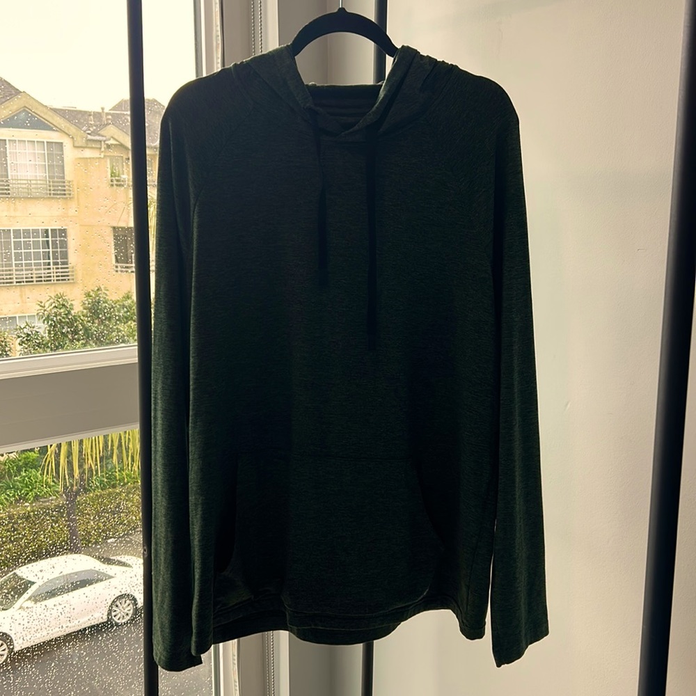 This is a ALO dry, fit hoodie, size large in great condition near new